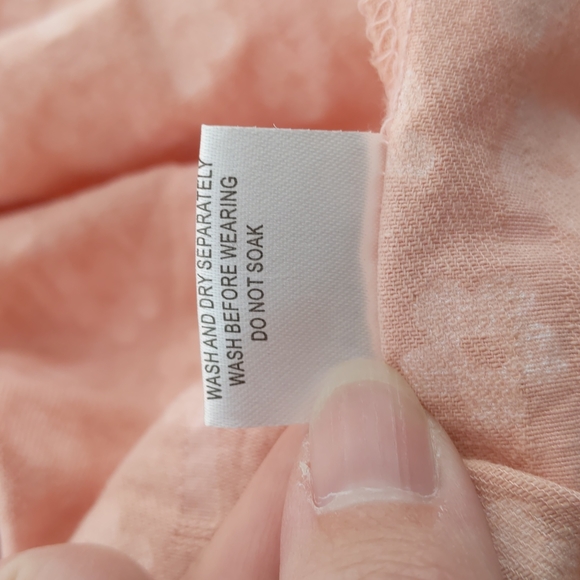 The Self Styler Dress Size 14 Pink White Floral Puff Sleeves Ruffle Tie-up Neck - Picture 15 of 15